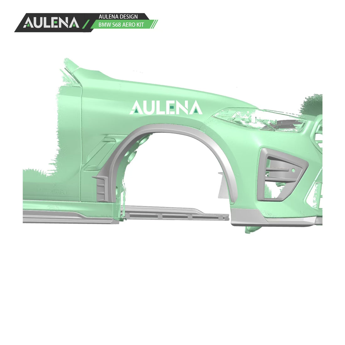 BMW X6M Aulena Design dry carbon performance body kit