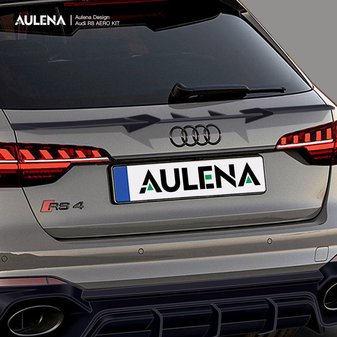 Audi RS4 Rear Wing