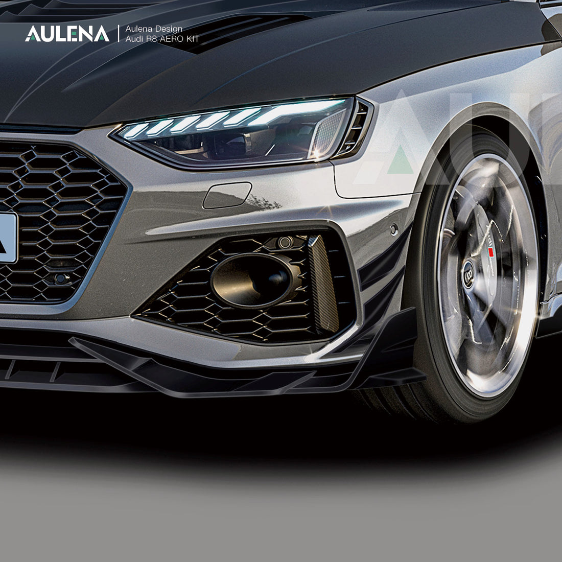 Audi RS4 Front Canards