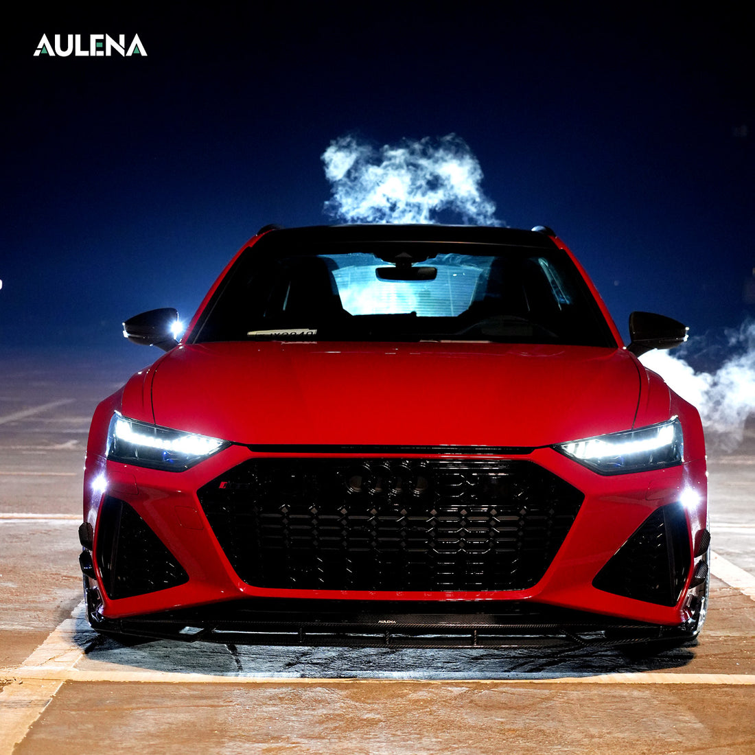 Audi RS6 Aulena Design dry carbon Front Lip
