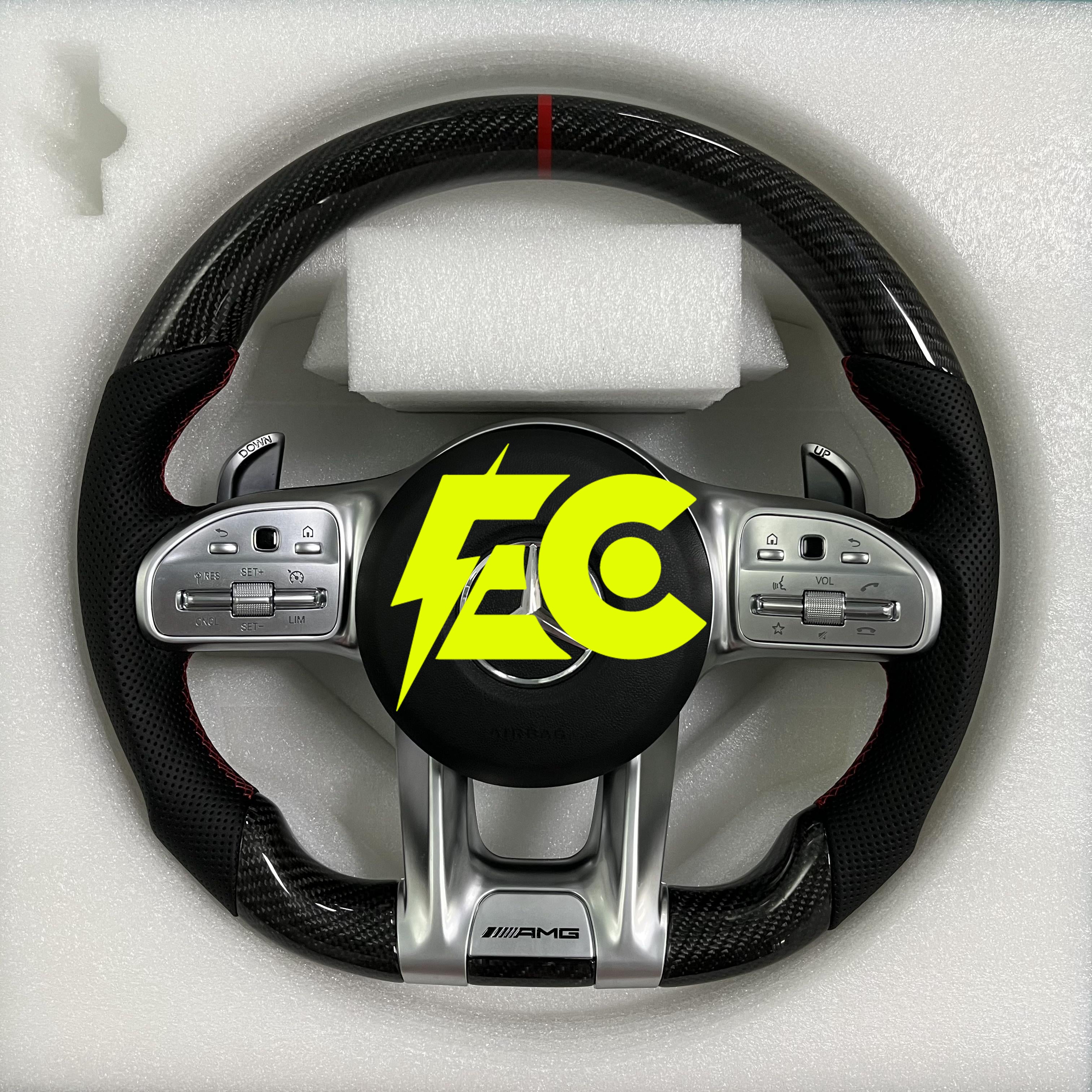 Carbon fiber Mercedes steering wheel BA-185