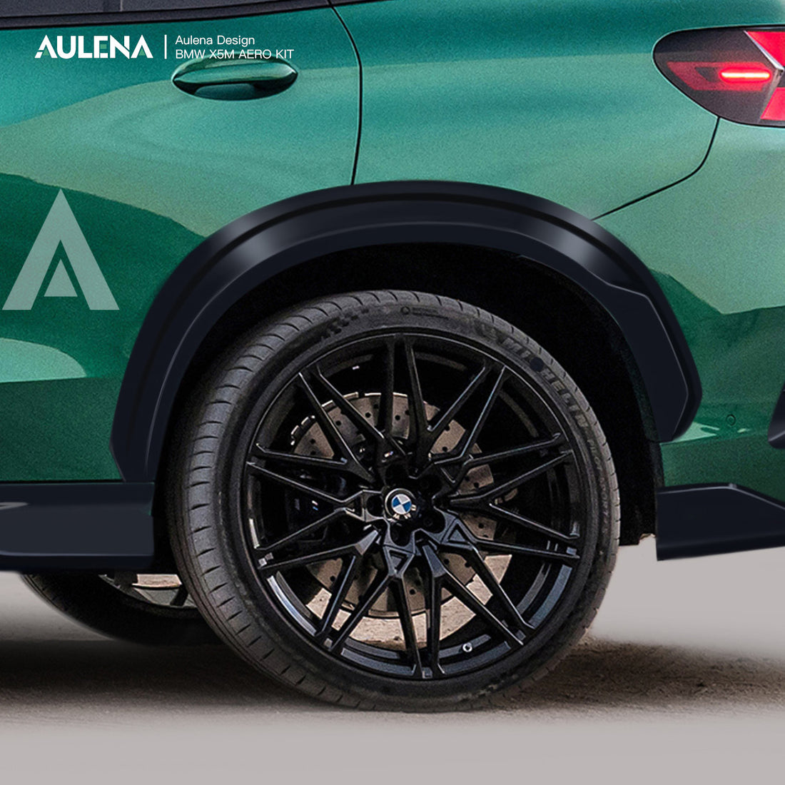 BMW X5M Aulena Design dry carbon Wheel Trims