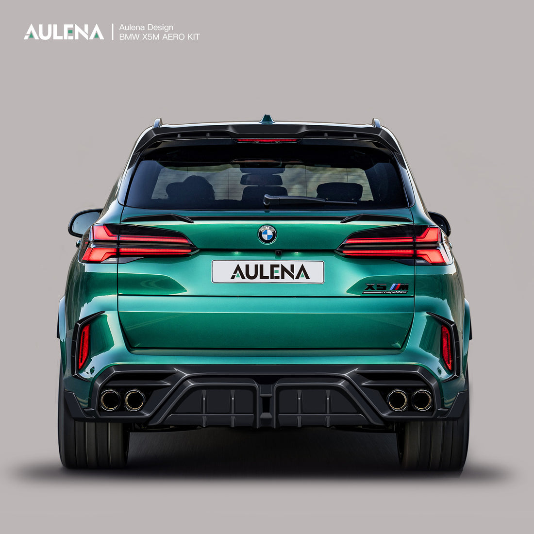 BMW X5M Aulena Design dry carbon Rear Diffuser