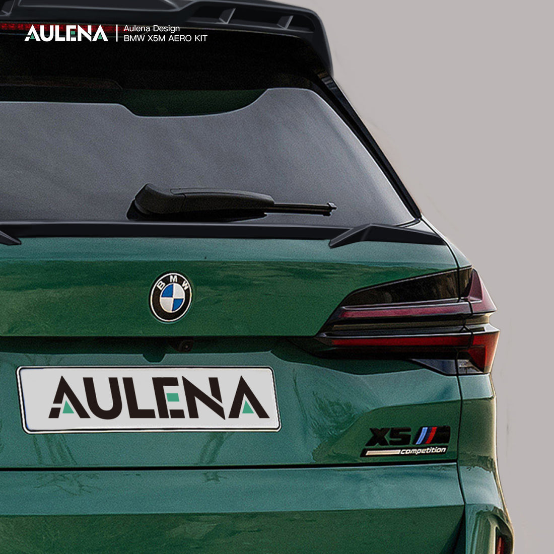 BMW X5M Aulena Design dry carbon Rear Wing