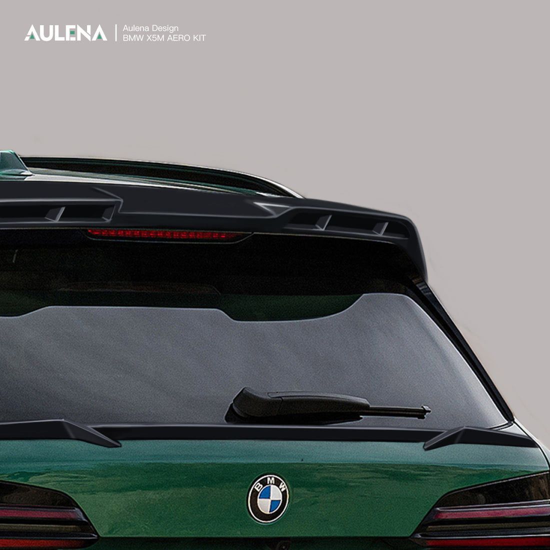 BMW X5M Aulena Design dry carbon Rear Spoiler