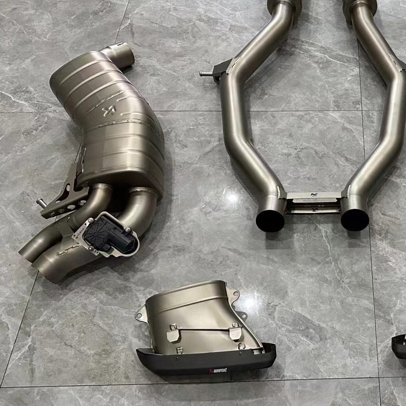 [Second-hand] Mercedes-Benz C217 S63 Coupe AK Scorpio mid-rear exhaust 