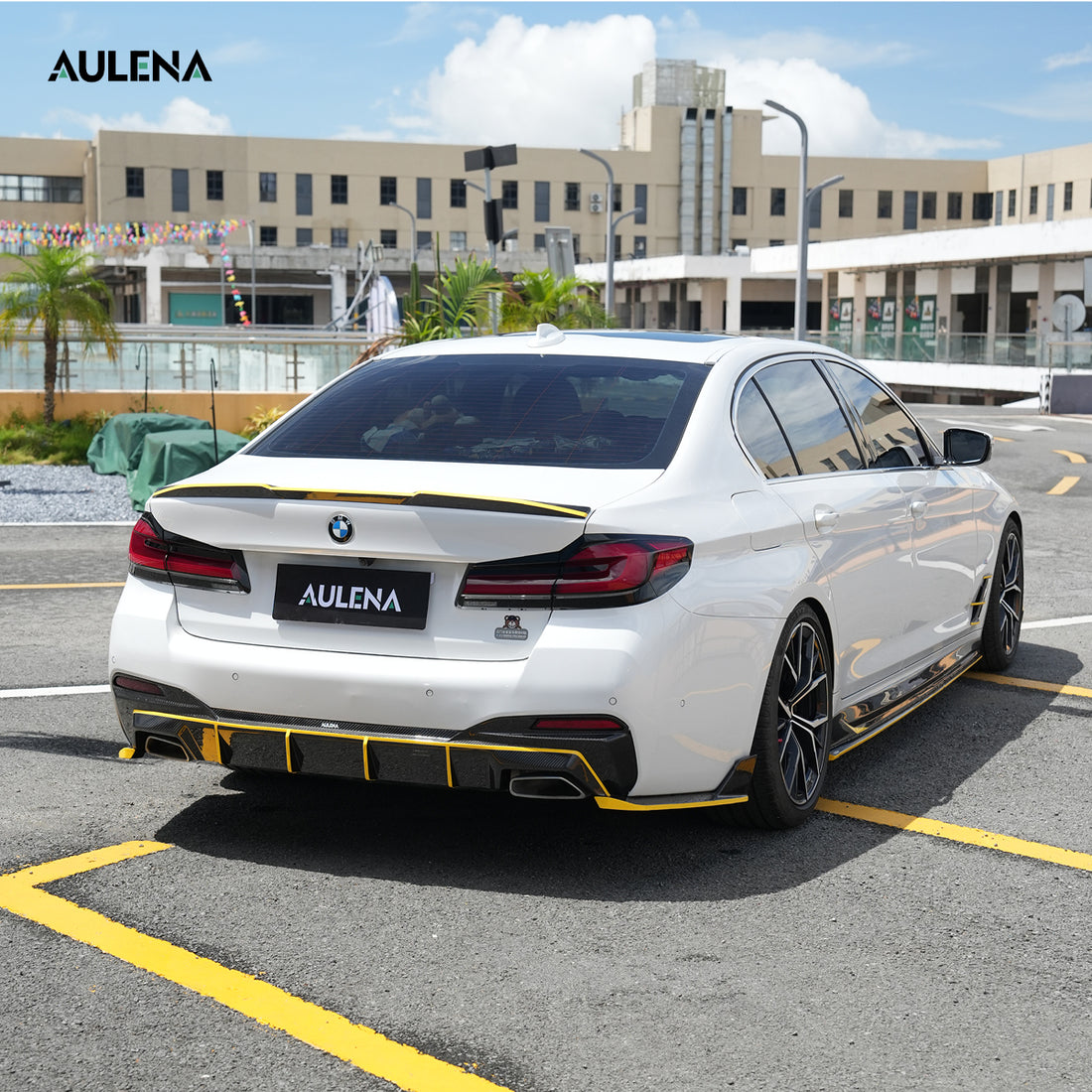 BMW 5 Series(G38) AULENA Design dry carbon performance body kit